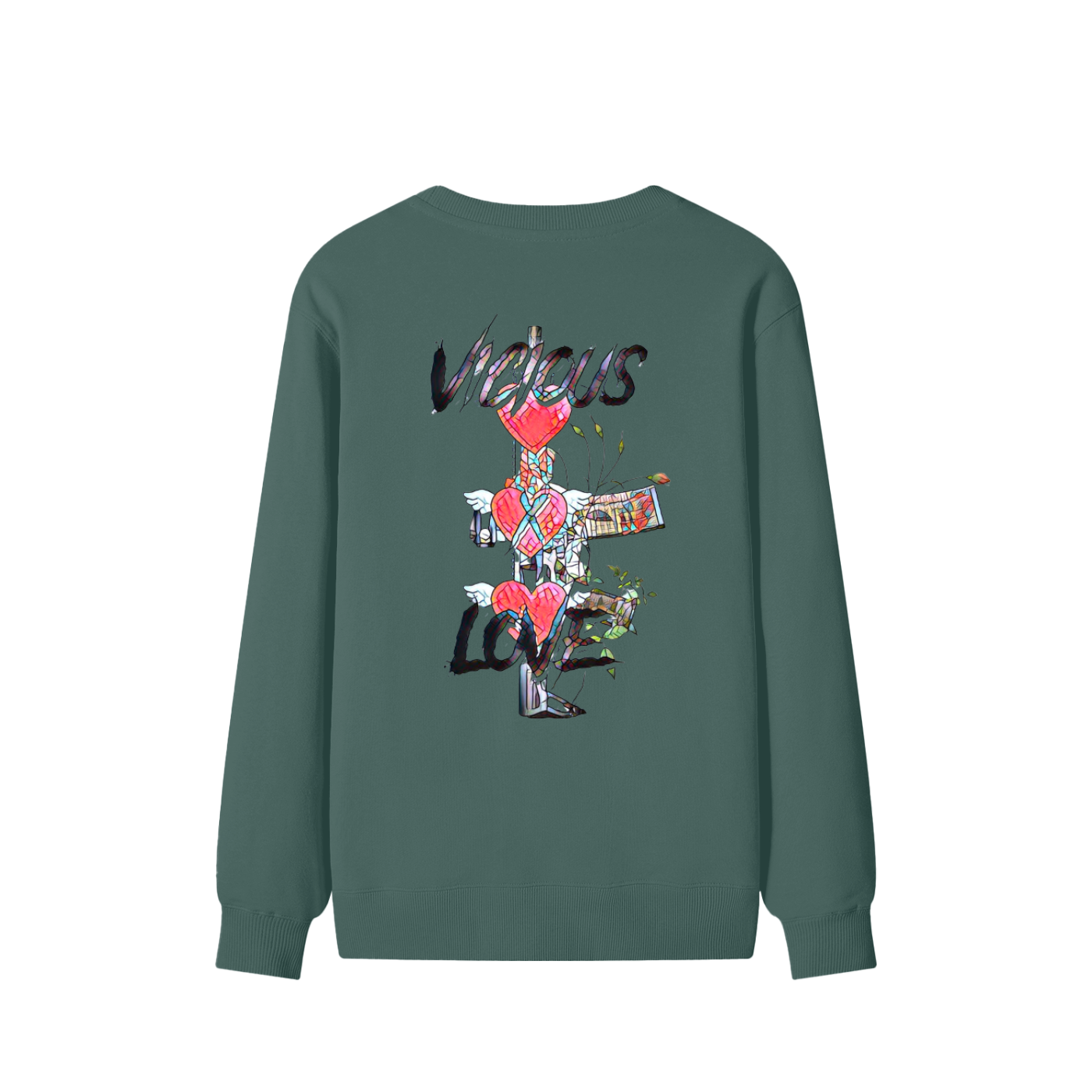 Vicious X Love Classic Unisex Cotton Sweater