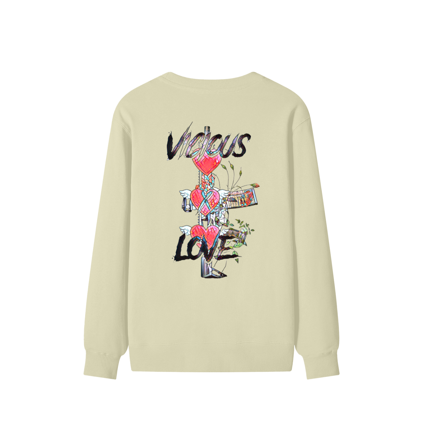 Vicious X Love Classic Unisex Cotton Sweater