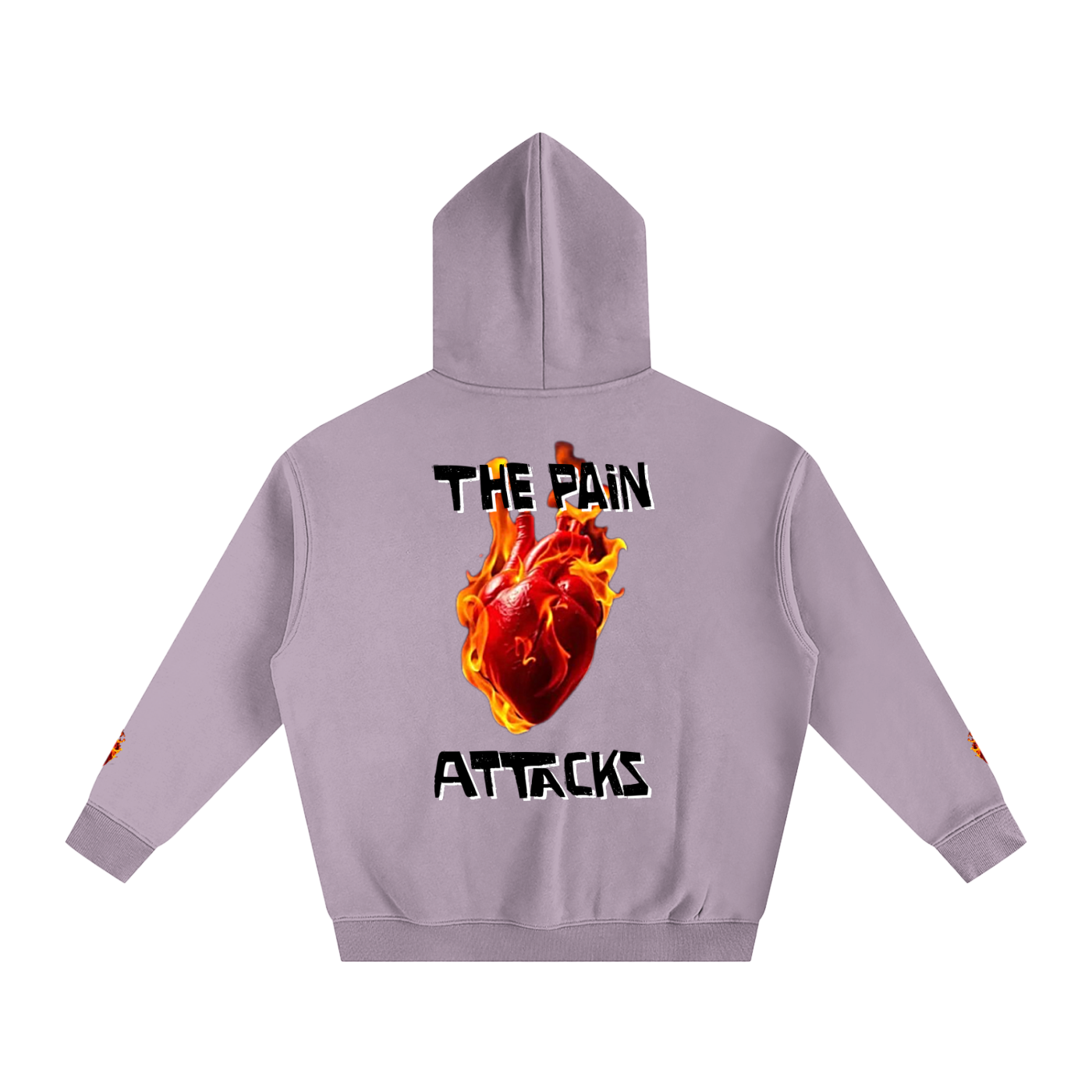 The Pain x Attacks Oversize Fleeced Hoodie