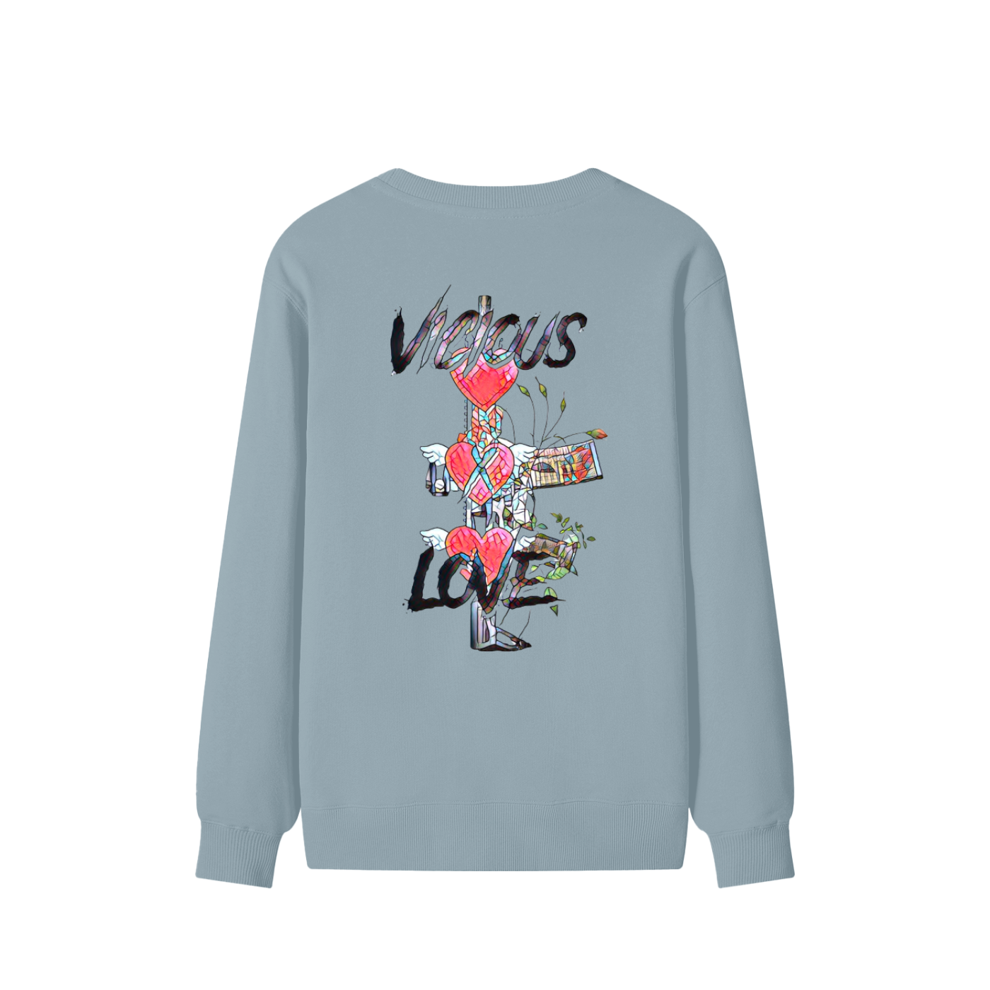 Vicious X Love Classic Unisex Cotton Sweater