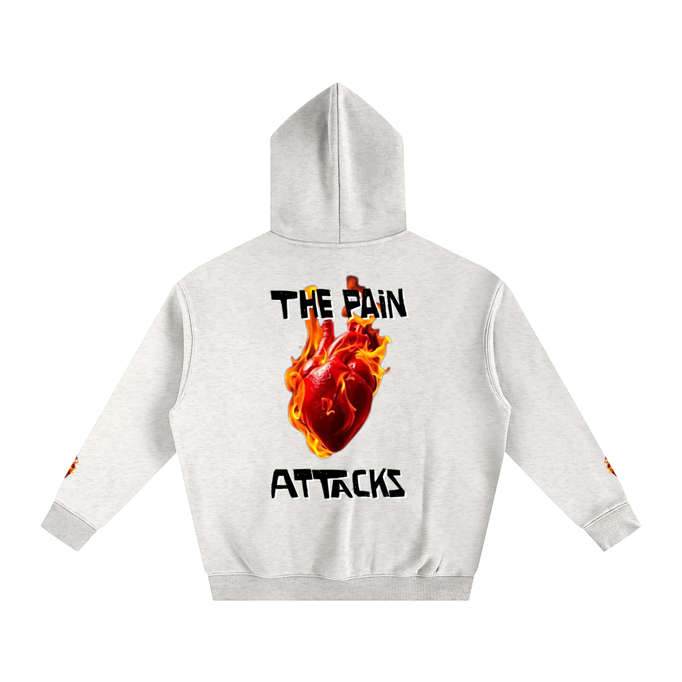 The Pain x Attacks Oversize Fleeced Hoodie