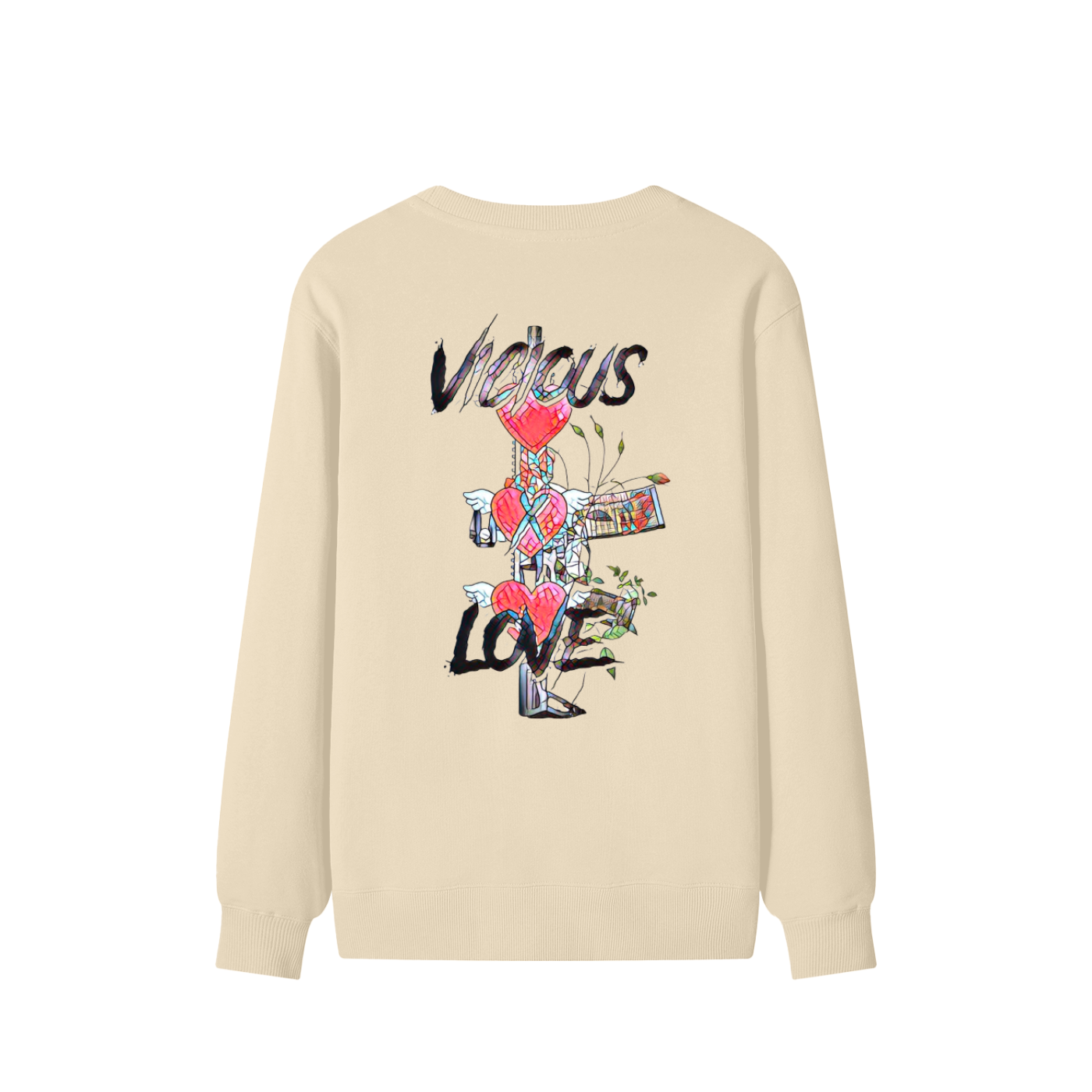 Vicious X Love Classic Unisex Cotton Sweater