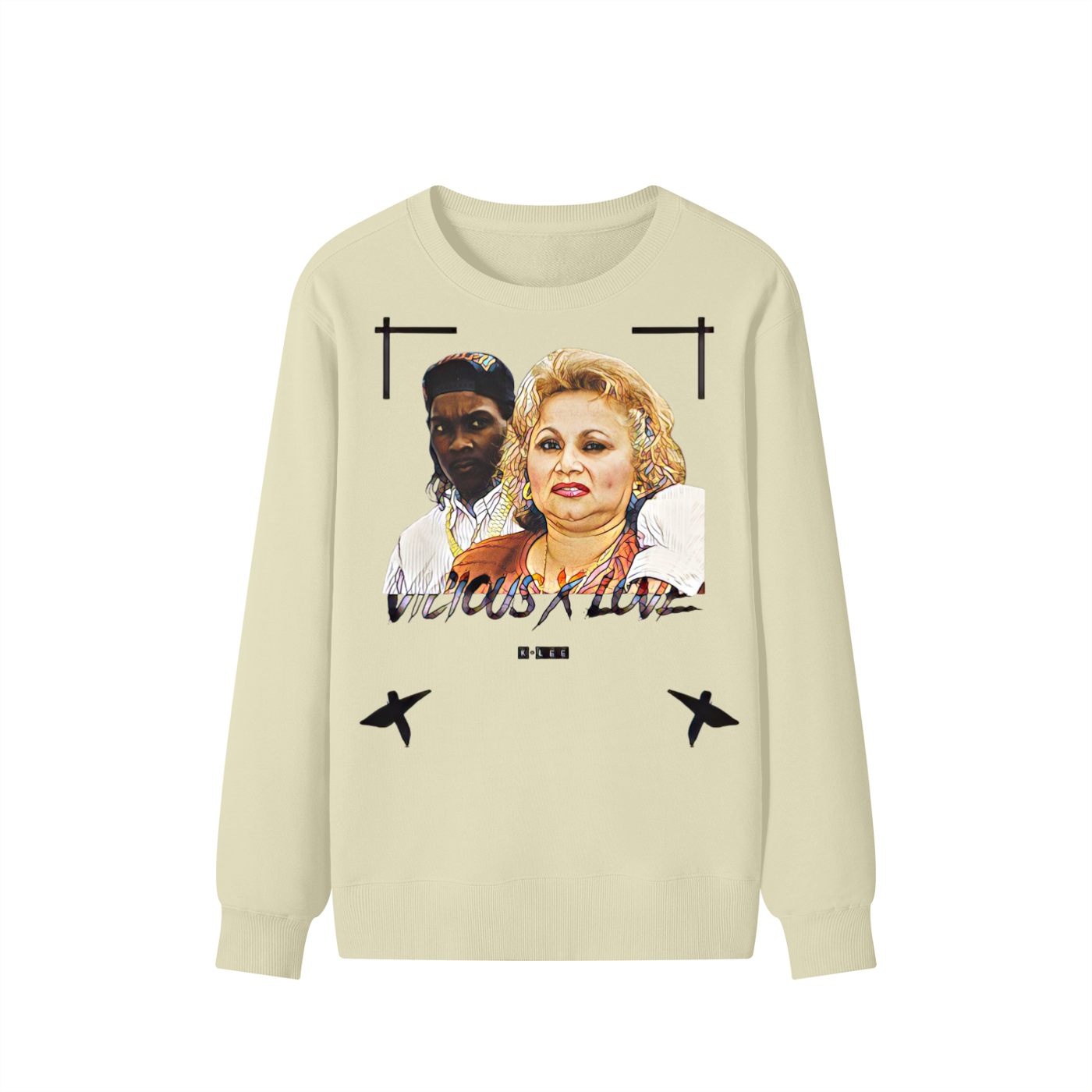 Vicious X Love Classic Unisex Cotton Sweater