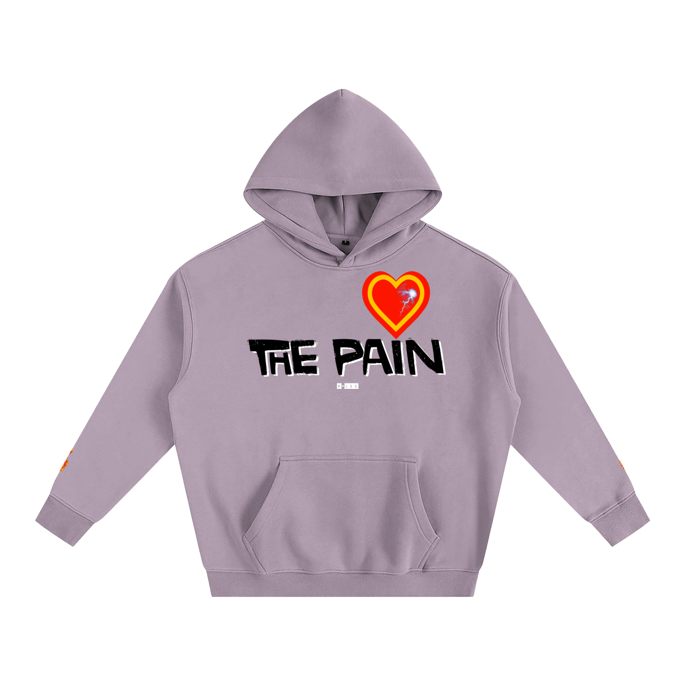 The Pain x Attacks Oversize Fleeced Hoodie