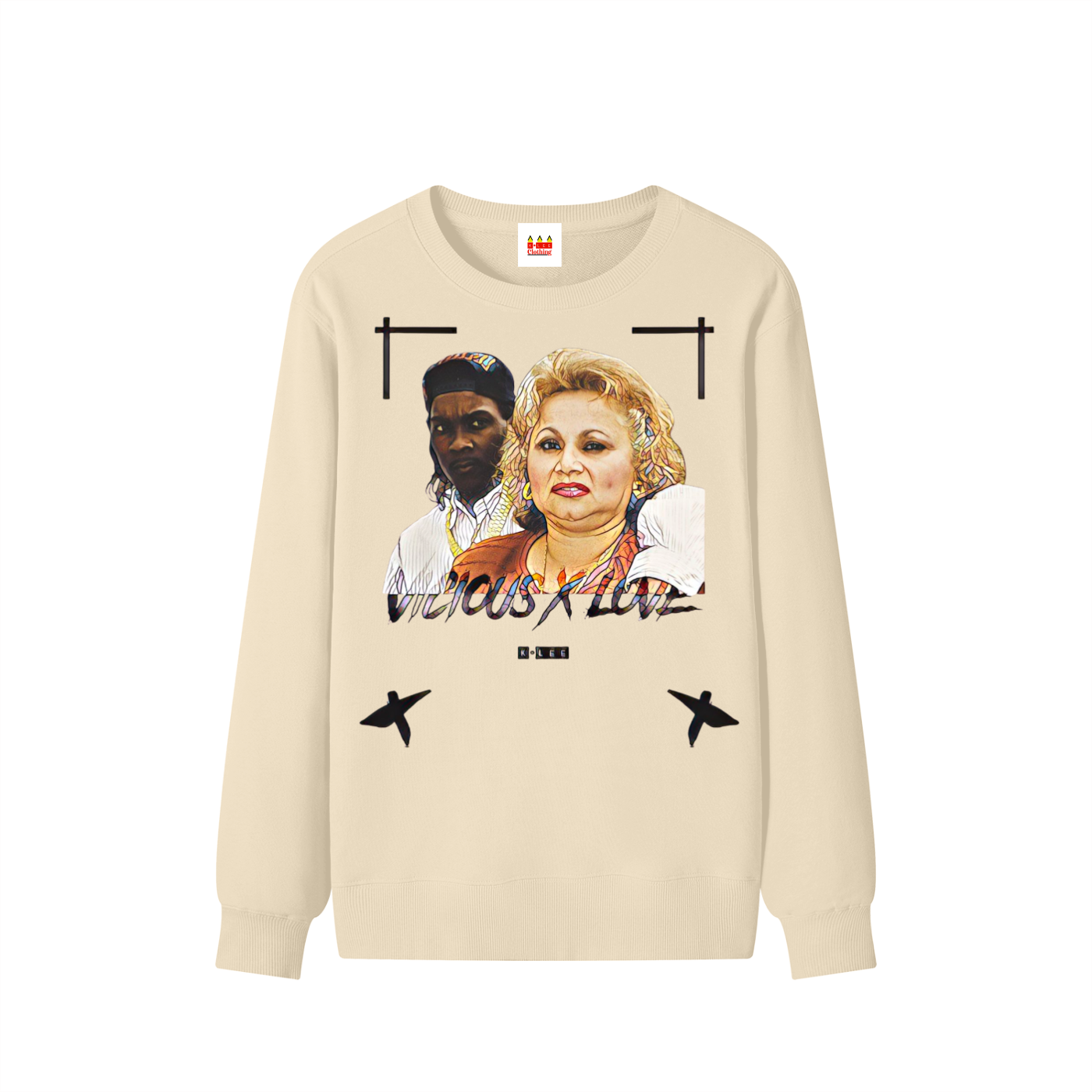 Vicious X Love Classic Unisex Cotton Sweater